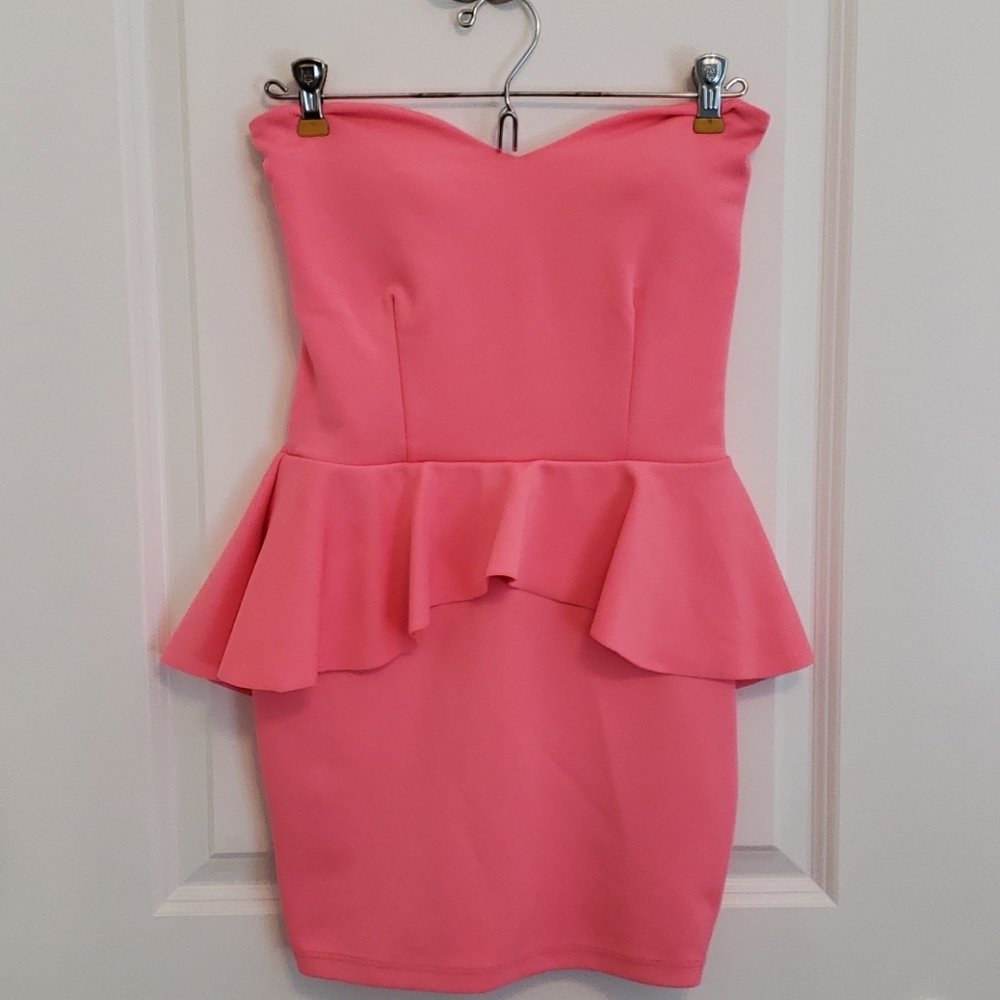 Bright Pink Cocktail Dress